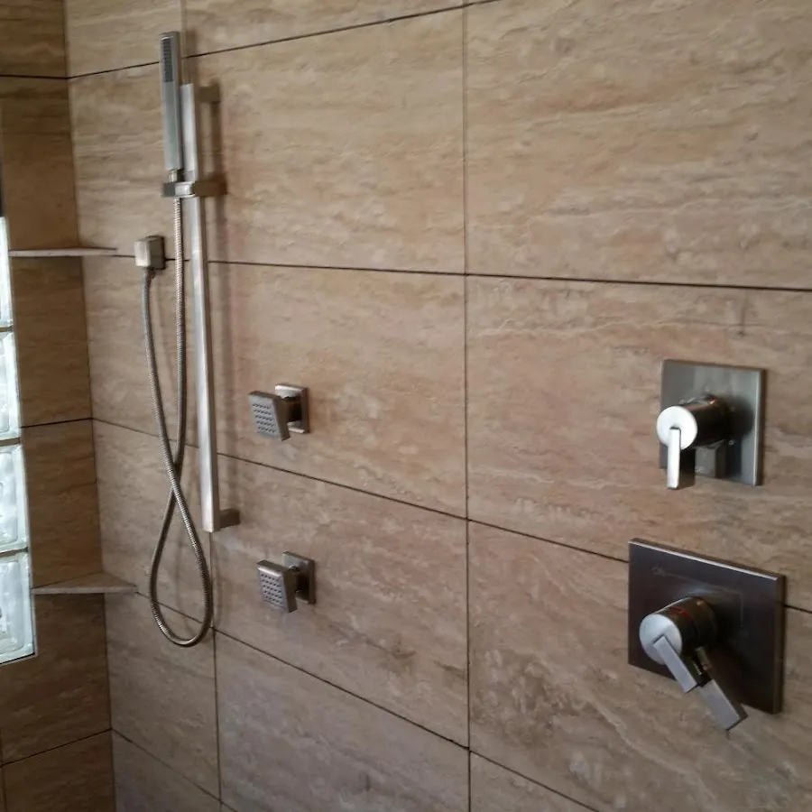 Shower fixture installation for Water Heater Replacement in Cerritos